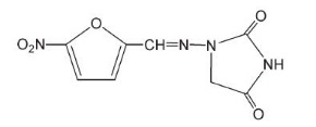 Nitrofurantoin Macrocrystals Structural Formula