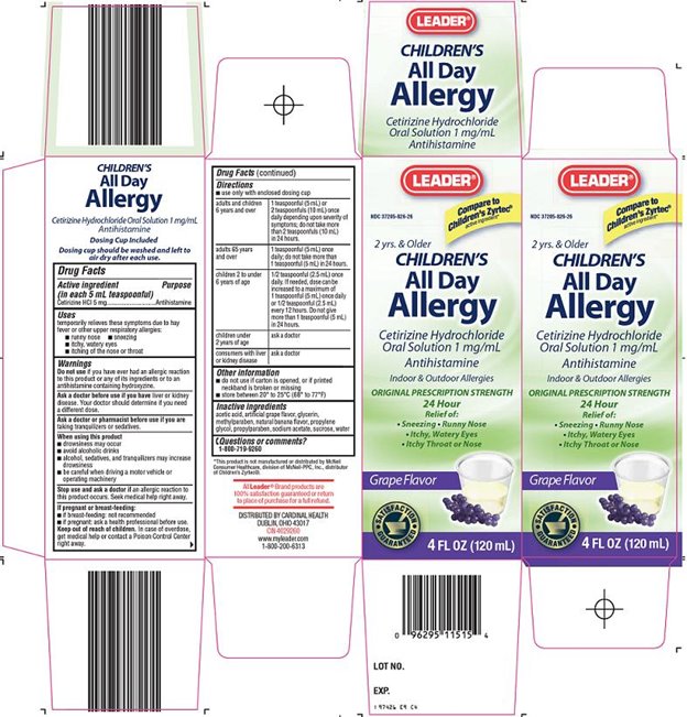 Children's All Day Allergy Carton