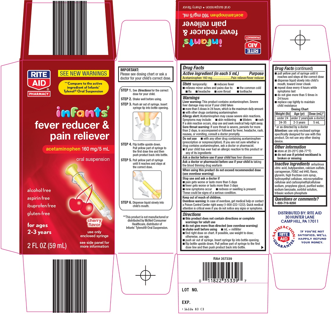 Infants' Fever Reducer & Pain Reliever Carton Image