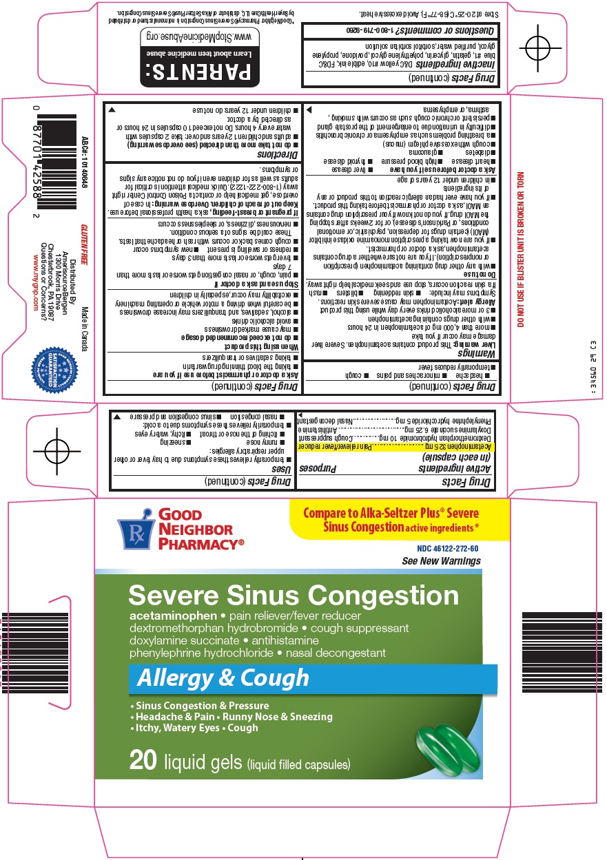 Severe Sinus Congestion Carton