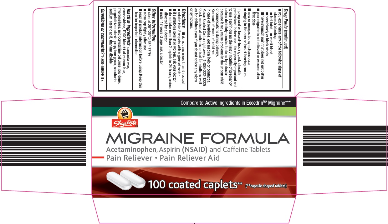 ShopRite Migraine Formula image 1