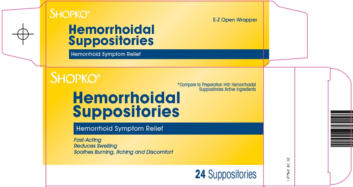 Hemorrhoidal Suppositories Image 1