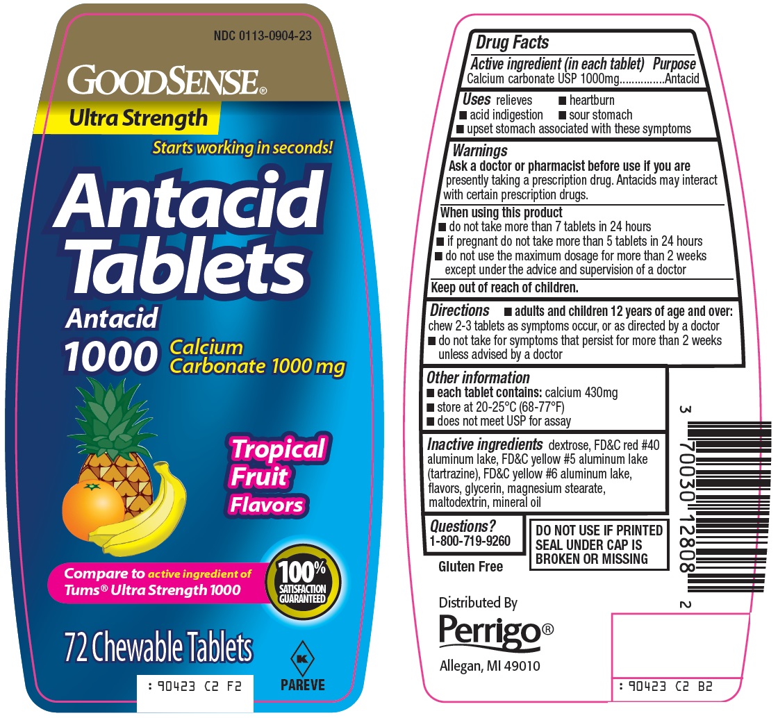 GoodSense Antacid Tablets