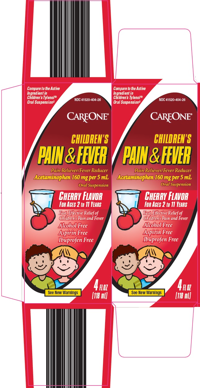 CareOne Children's Pain & Fever Image 1