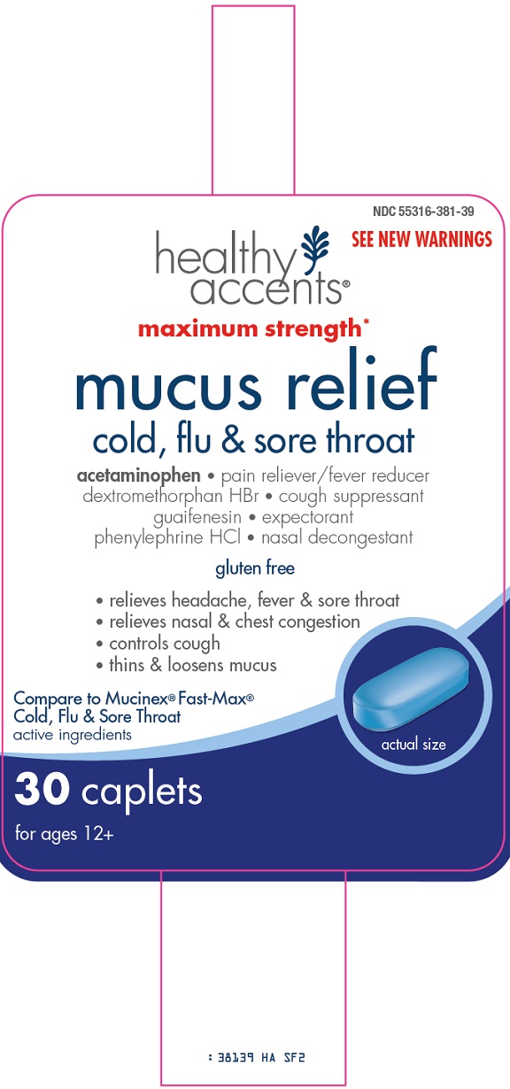 Healthy Accents Mucus Relief Image 1