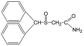 Modafinil Structural Formula