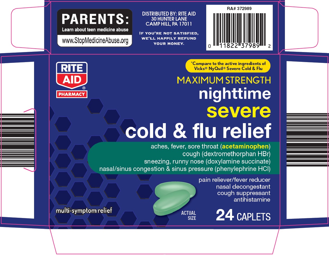 Rite Aid Severe Cold & Flu Relief image 1