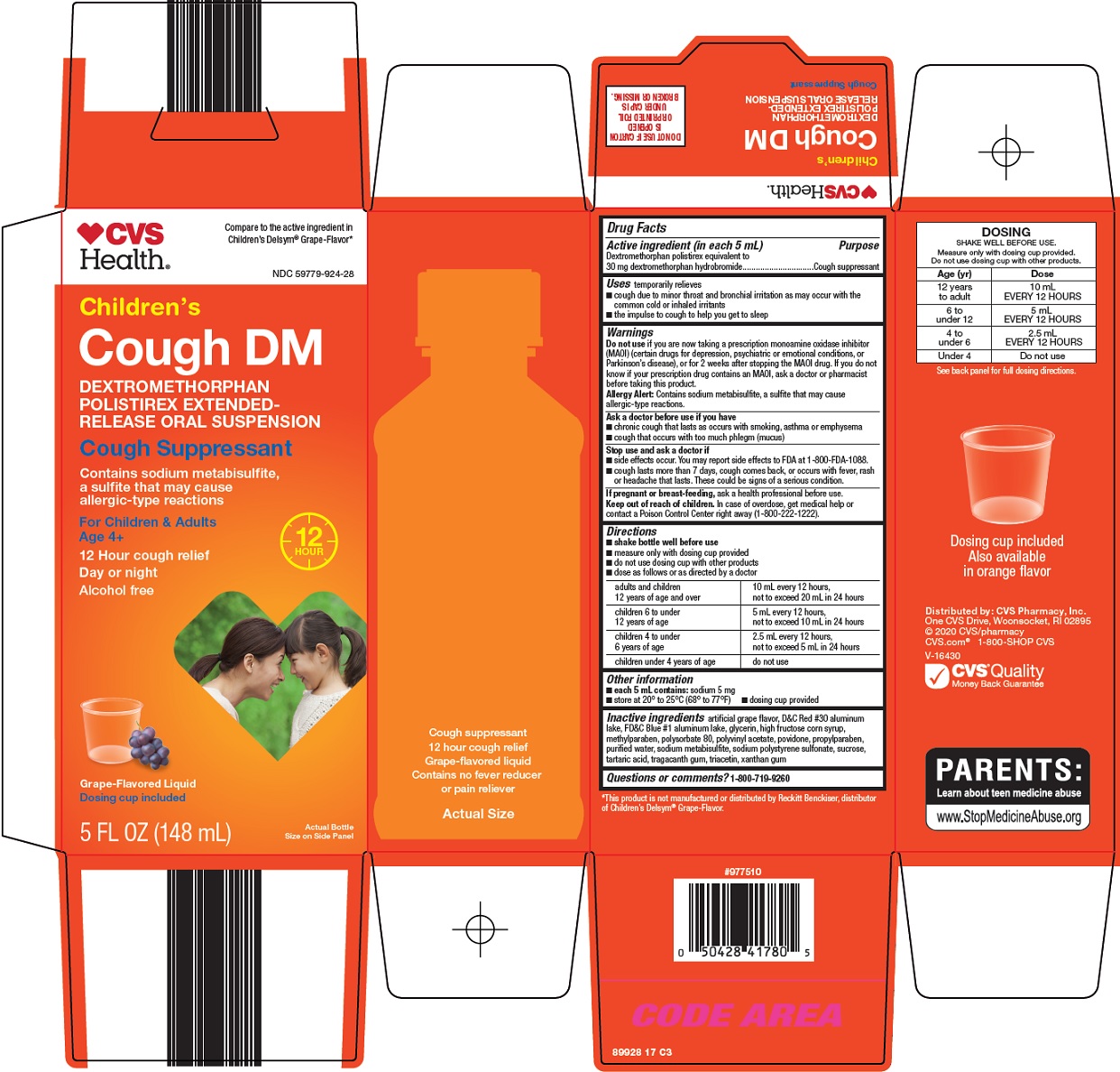 Children's Cough DM Carton