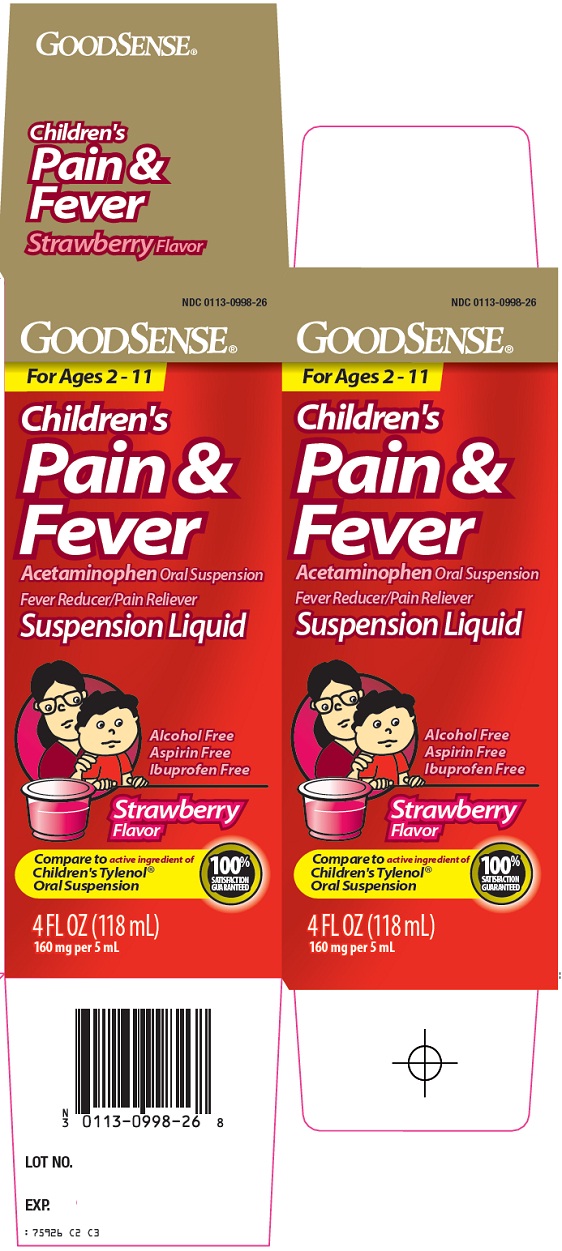 Good Sense Childrens Pain & Fever Image 1