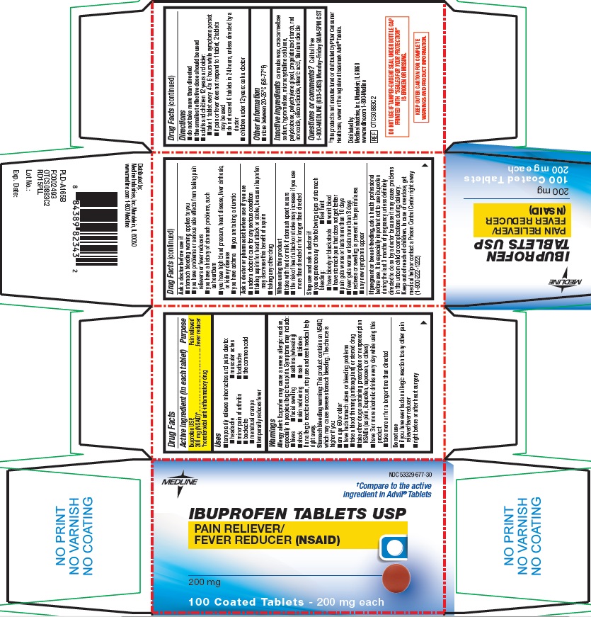 Ibuprofen Tablets PDP and drug facts