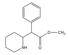 Methylphenidate Structural Formula