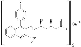 pitavastatin Structural Formula