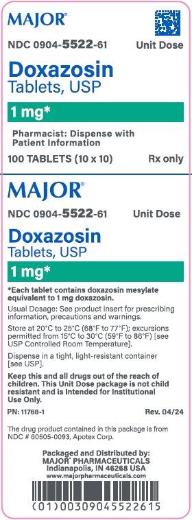 1 mg carton label