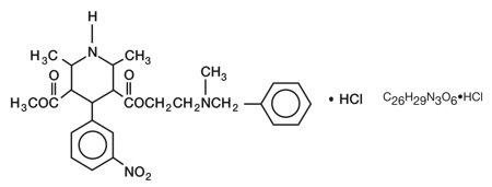 image descriptionNicardipine hydrochloride Structural Formula