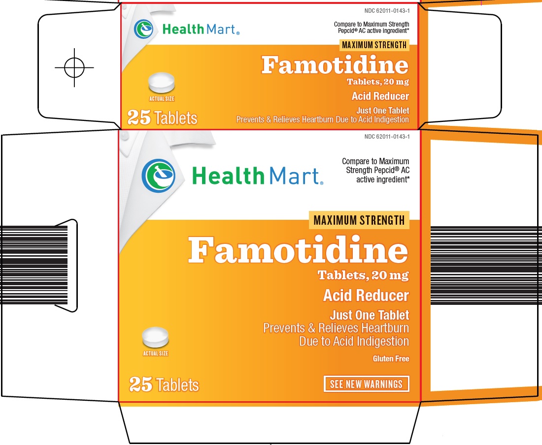Famotidine Tablets, 20 mg Carton Image 1