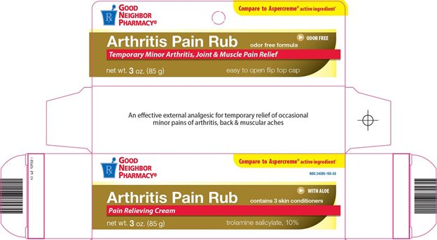 Arthritis Pain Rub Carton Image 1