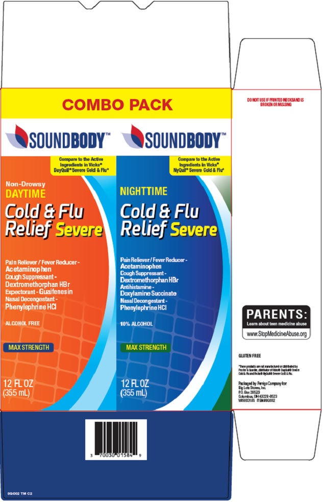 daytime nighttime cold and flu relief severe image 1