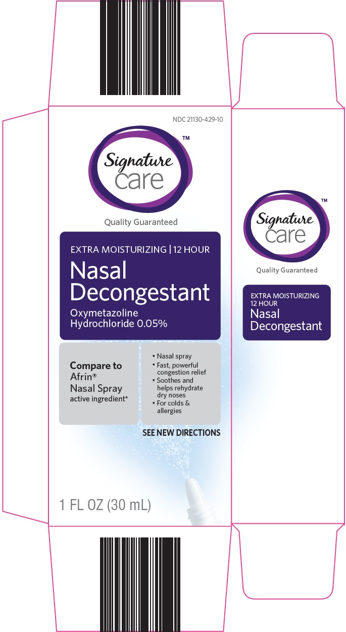Signature Care Nasal Decongestant image 1