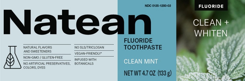 Natean Clean+Whiten 4.7 OZ