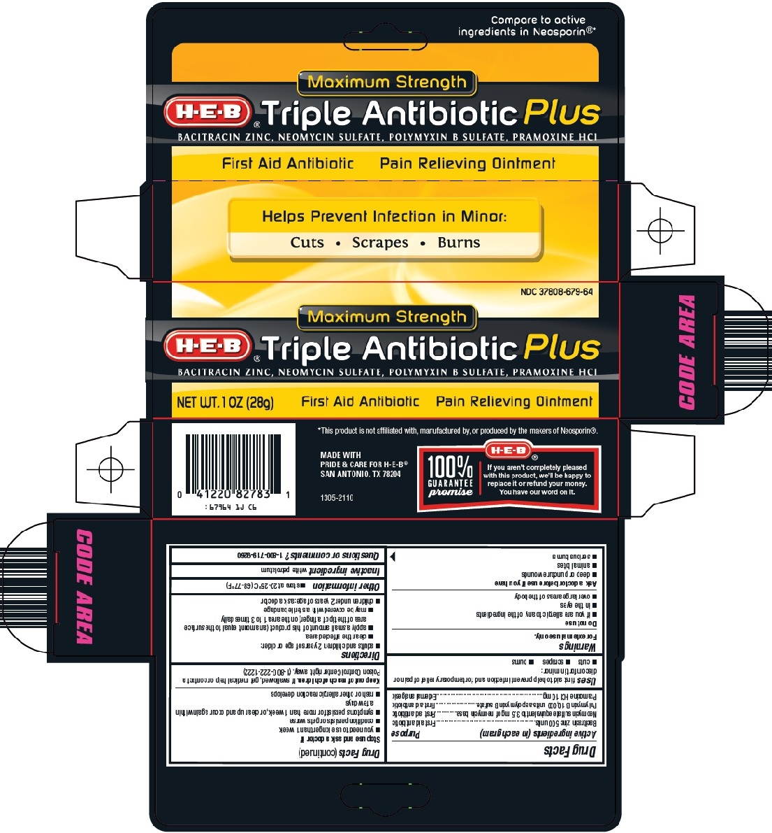 Triple Antibiotic Plus Carton