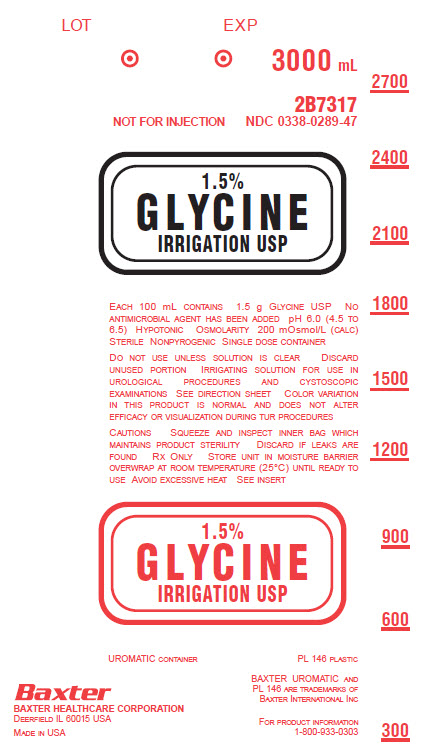 Glycine Representative Container Label