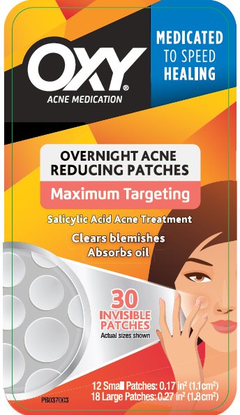 Oxy Overnight Acne Reducing Patches