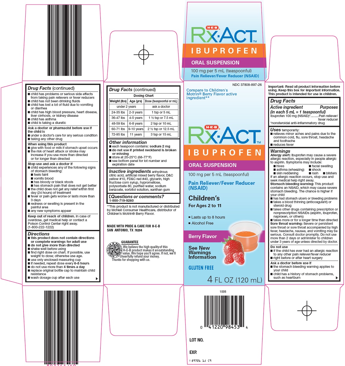 RX-Act Ibuprofen Carton Image