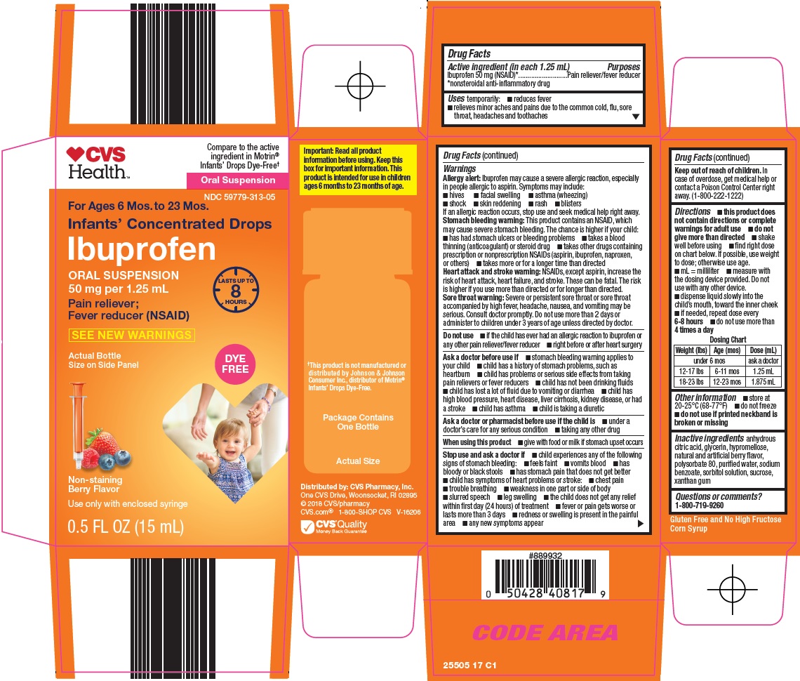 Infants' Ibuprofen Oral Suspension Carton
