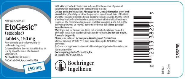 Picture of 150 mg, 30 count container label