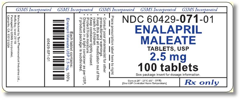 Label Graphic - 2.5 mg 100s