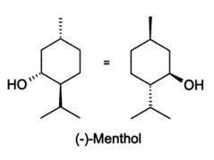 menthol chemical structure