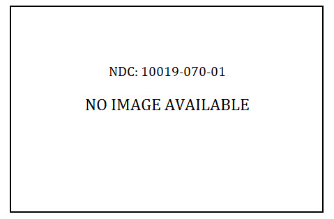 Milrinone Representative Carton Label NDC 10019--070-01