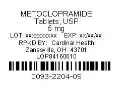 Metoclopramide Label