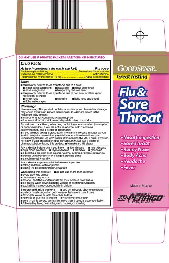 Flu and Sore Throat Carton Image #2