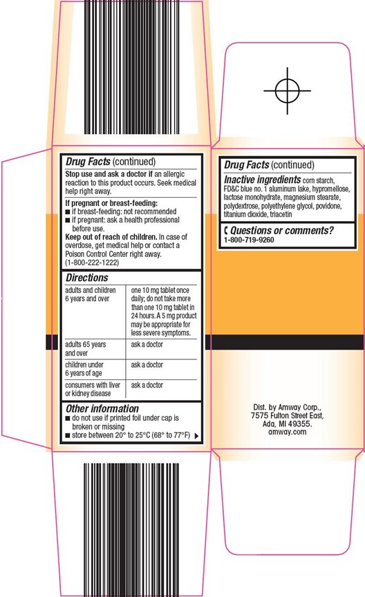 Cetirizine Hydrochloride Tablets, 10 mg Carton Image 2