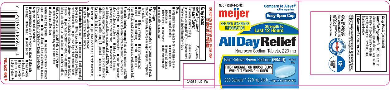 All Day Relief Label Image 1