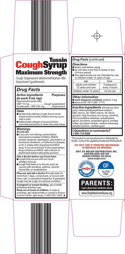 Tussin Cough Syrup Carton Image 2