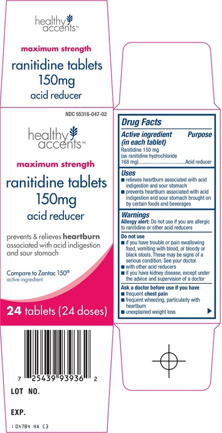 Ranitidine Tablets 150mg Carton Image 1
