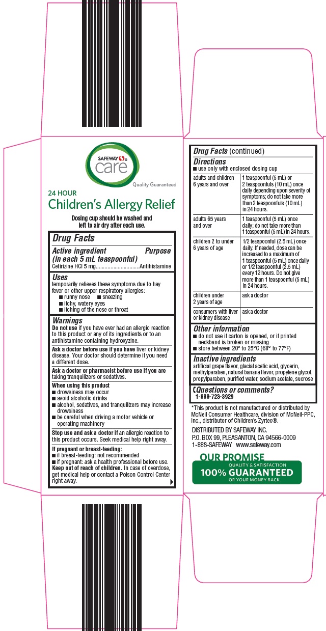 Safeway Children's Allergy Relief Image 2