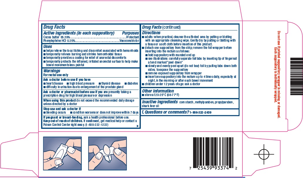 Hemorrhoidal Suppositories Carton Image 2