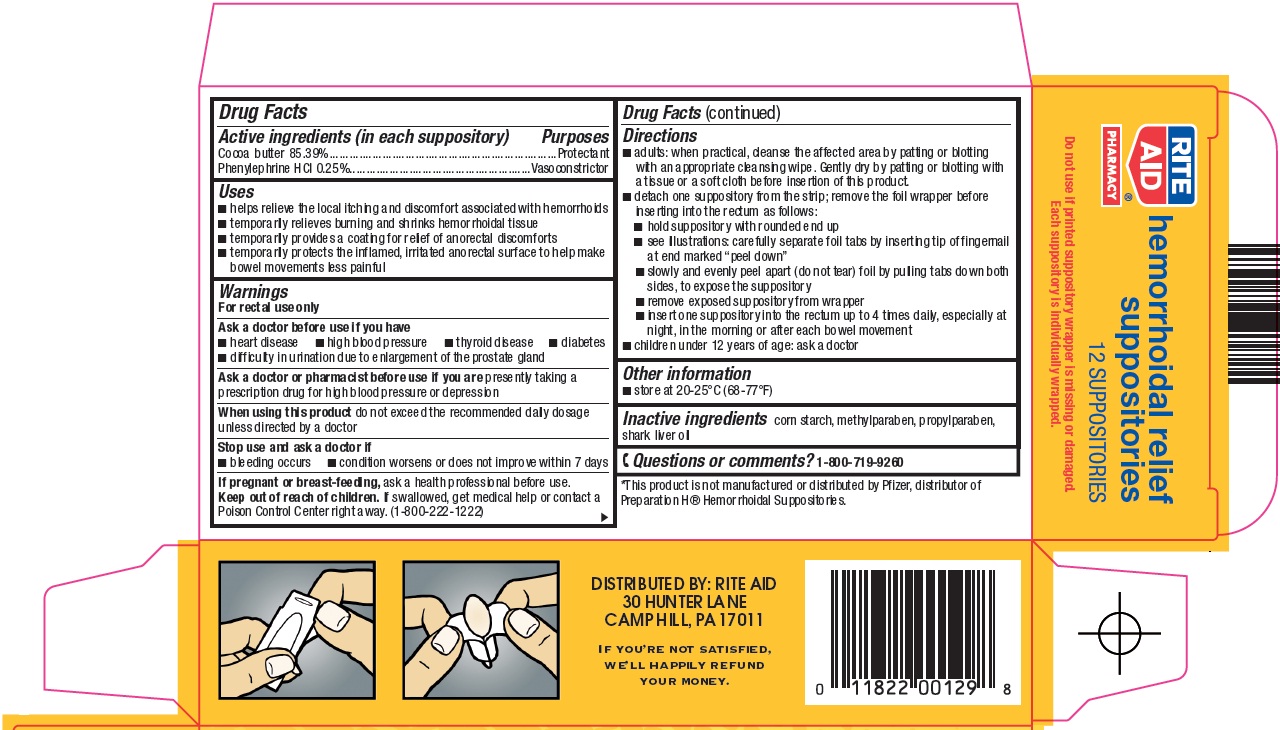 Hemorrhoidal Relief Suppositories Carton Image 2