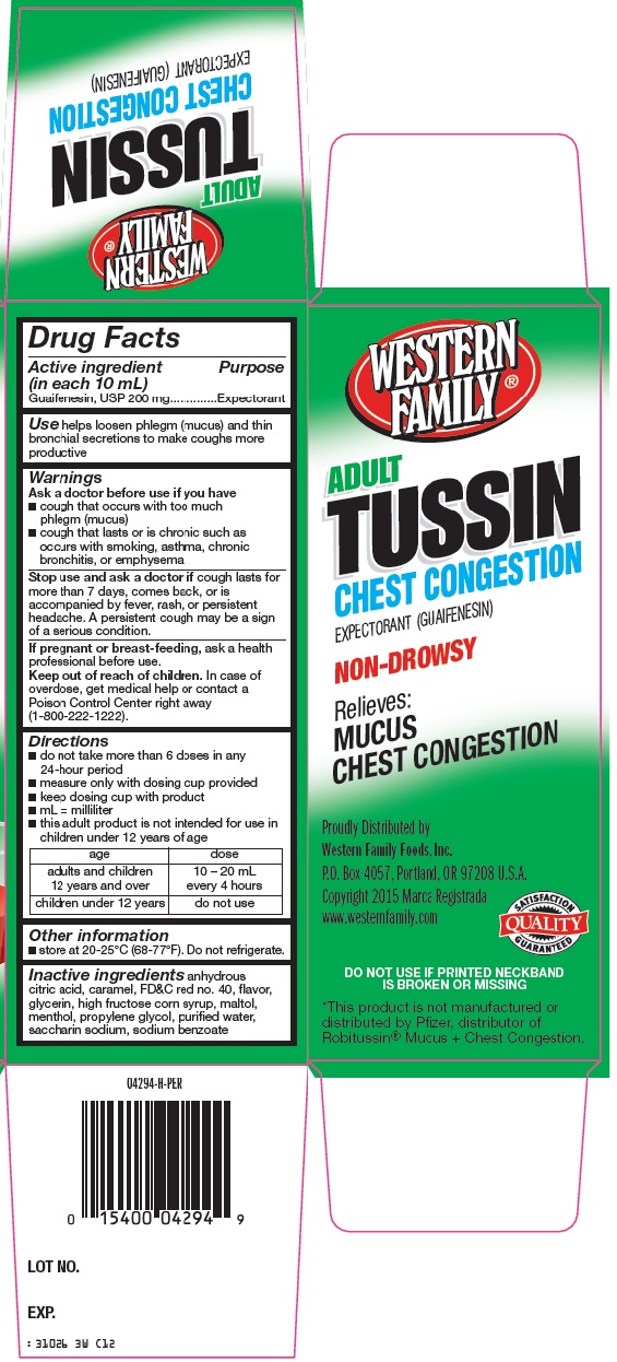 Western Family Adult Tussin Image 2