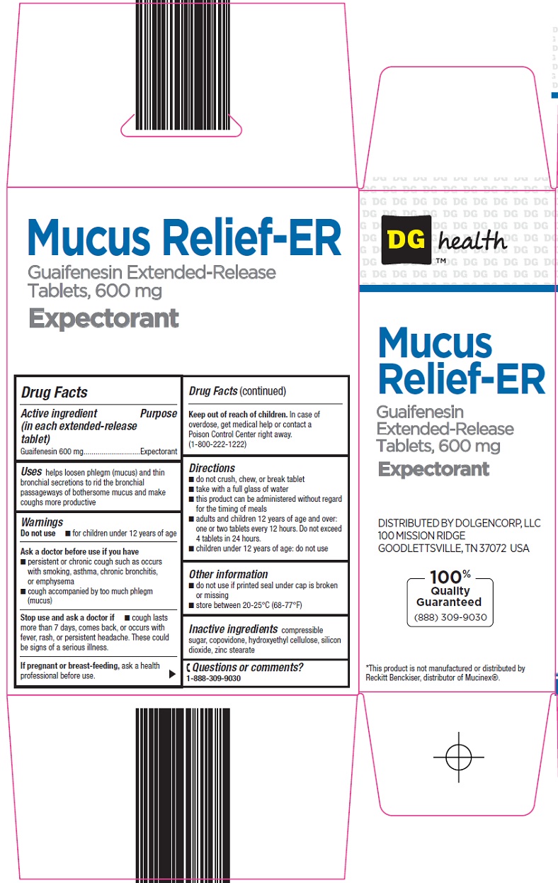 Mucus Relief ER Carton Image 2