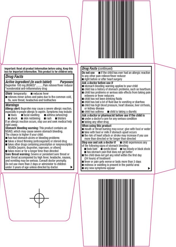 Ibuprofen Tablets 100 mg Carton Image 2