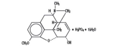 Chemical Structure_Codeine