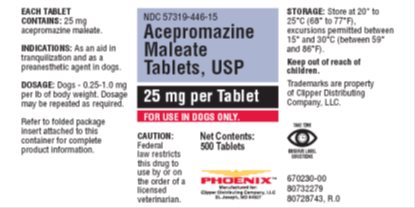 Picture of 25 mg, 500 tablets label