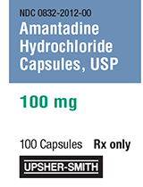 Amantadine Hydrochloride 100 mg Label