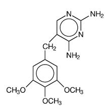 Trimethoprim Structural formula