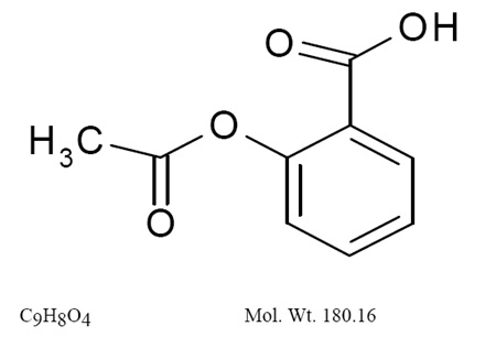 aspirin-structure
