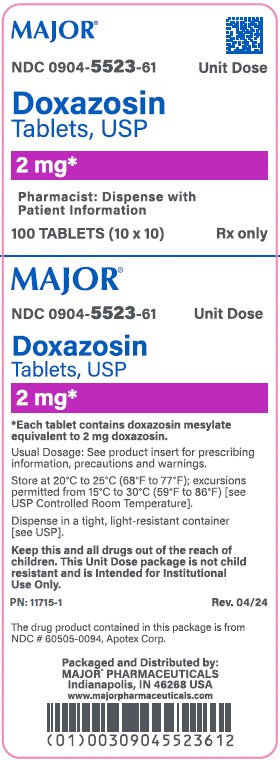 2 mg carton label